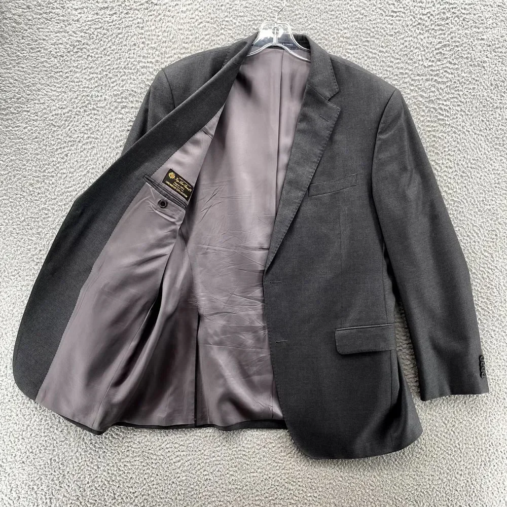 Cremiux Loro Piana Wool Blazer Men 44L 130s Italian Sport Coat Corpcore Academia